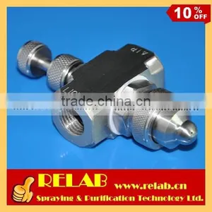 Industrial Oil Lubricating Fine Misting Air and Liquid Mixing Atomization Nozzle thumbnail-2