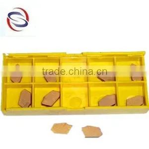 GTR-3 TIN COATED CARBIDE INSERTS Cut-off Cut Cutting Grooving Machine Lathe Use Sumitomo Like Lathe Tongue and Grooving Machine thumbnail-1