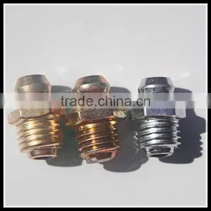 M8x1.25 Straight Carbon Steel Grease Fitting thumbnail-1