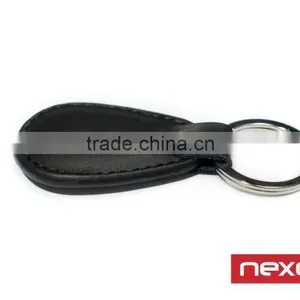 Custom Logo Embossed Rfid Key Fob Leather thumbnail-4