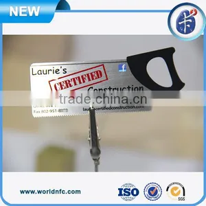 New Products Laser Cut Metal Business Card thumbnail-1