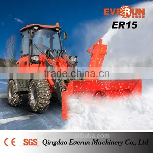 2016 Everun Brand CE Approved Small Wheel Loader With Snow Blower thumbnail-1