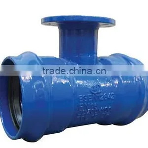 Double Socket With Flange Tee thumbnail-1