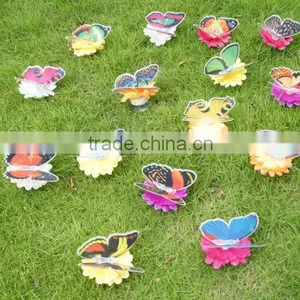 Fiber Optic Butterfly Flashing Multi-Color Changing Fiber Optic LED Butterfly thumbnail-1