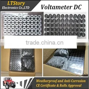 12V-24V Car Motorcycle LED DC Digital Display Voltmeter Waterproof Meter Automobile Motorcycle Voltmeter thumbnail-3