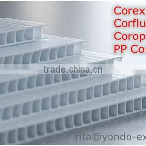Corflute Plastic Sheet / Corex Sheet / Coroplast Sheet thumbnail-1