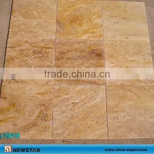 Golden Yellow Travertine Tiles thumbnail-1
