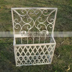 Home Decorative Metal Garden Wall Planters Holder thumbnail-1