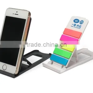 Top Quality Foldable Mobile Phone Stand With Memo Pad thumbnail-1