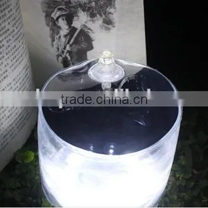 Factory Direct Sale Foldable Solar Inflatable Camping LED Lamp Outdoor Waterproof Portable Camping Colorful Night Light thumbnail-5