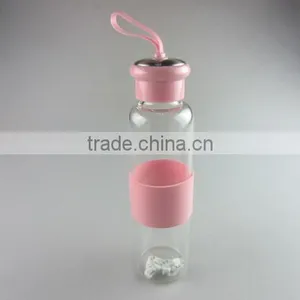 Glass Bottle With Silicone Heat Proof thumbnail-3