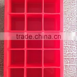 Wholesale Food Grade High Quality Silicone Square Ice Cube Container,Ice Cube Tray thumbnail-5