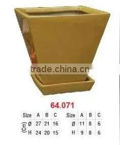 Vietnam Ceramic Indoor Planter Pots thumbnail-1