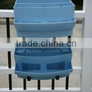 Garden Hanging Fence Planters, Rail Planter thumbnail-1