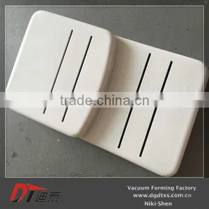 OEM Design of White Double Layer Food Serving Tray in Vacuum Forming Factory, thumbnail-4
