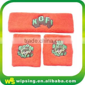 Promotional Cotton Terry Cloth Headband thumbnail-4