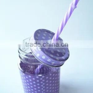 Hot New Products for 2017 420ml Colorful Mason Jar for Drinking thumbnail-4