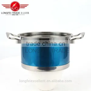 Colorful Best Selling in China High Quality Stainless Steel Soup Pot Set/cooking Pot Set thumbnail-5