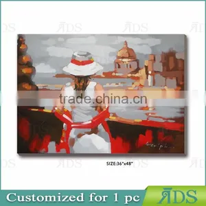 Custom Beautiful Lady Figure Oil Painting thumbnail-2