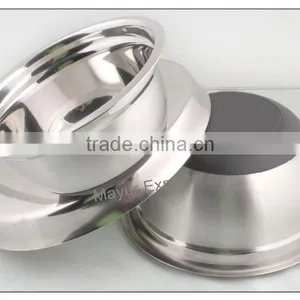 Stainless Steel Bowl With Anti Skid Silicone Base thumbnail-3
