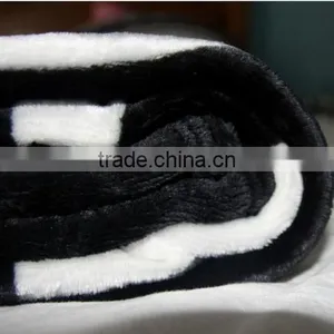 HOT Brand Black Throw Flannel Fleece Blanket 150x200cm With Luxury Brand Logo Shawl Nap Travel Blankets Couverture Polaire Manta thumbnail-2