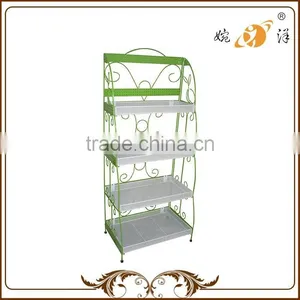 China Supplier Kinds Recyclable Iron Pink Cosmetic Display Stand thumbnail-6