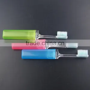 Travel Toothbrush/Travel Tube Packing Toothbrush Soft Bristle Dental Hygiene thumbnail-3