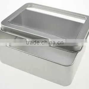 PVC Clear Window Metal Tin Box thumbnail-4