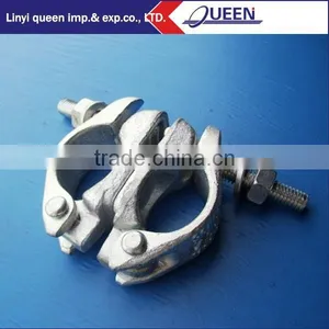Galvanized Flexible Hydraulic-forming Steel Coupler for Scalffolding Construction Formwork thumbnail-1