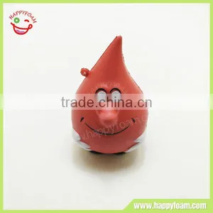 PU Foam Squishy Soft Slow Rising Water Drop Shape Stress Ball thumbnail-2