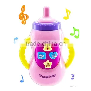 ICTI GSV Factory Baby Safe Musical Toy Bottle With Light and Songs , Kids Music Instroment Toys Educational Toys For Kids thumbnail-1