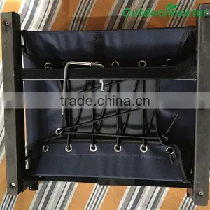 Lightweight Portable Adventure Navy Folding Stadium Chair thumbnail-5