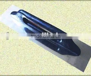 Wooden Handle Stainless Steel Long Plastering Trowel thumbnail-1