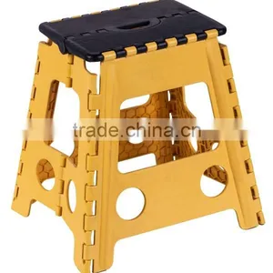 39CM Plastic Folding Step Stool, Portable Small Folding Chair, Outdoor Camping Foldable Stool thumbnail-1
