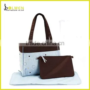 Slik Printing Promotional Diaper Bag Microfiber Baby Diaper Bag thumbnail-2