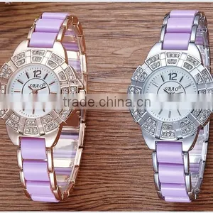 2017 Round Big Dial Rose Gold Dial Sexy Charming Women's Decoration Watch for Gift thumbnail-4