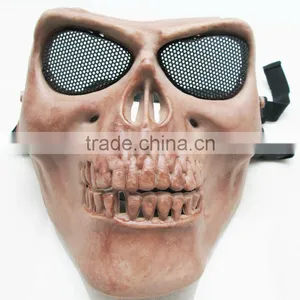 New Tactical Military Skeleton Full Face Mask for Hunting thumbnail-1