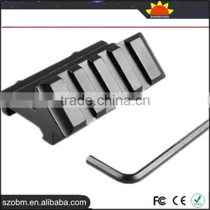 New Arrival Y0033 Alluminum Alloy 21mm Gun Mount Extend Rail Weaver Adaptor thumbnail-1