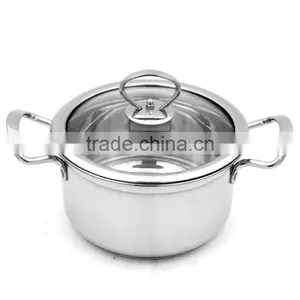 New Design Non-stick Casserole Sauce Pot Stock Pot for Cooking Soup Pot thumbnail-1
