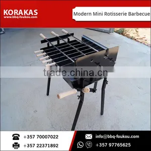 Modern Mini Rotisserie Barbecue thumbnail-2