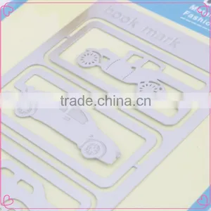 Metal Color S/S OEM Shapes Bookmark Office Stationery thumbnail-5