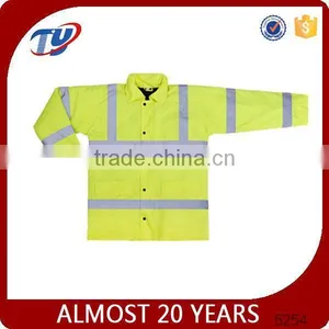 High Visibility Reflective Safety Parka Jacket thumbnail-1