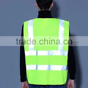 Children Adult 100%polyester High Visibility Warning Reflective Safety Vest thumbnail-3