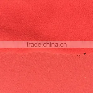 100% Polyester Anti-pilling Polar Fleece Bonded 4-way Stretch Knit Fabric thumbnail-5