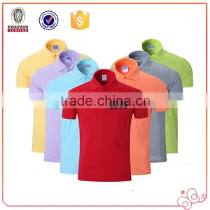 New Design High Quality Custom Logo 100% Cotton T Shirt Mens Polo Shirts Short Sleeve Bulk thumbnail-1