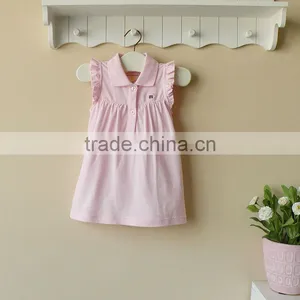Mom and Bab 2013 Summer Baby Clothes 100% Cotton Pique Dress thumbnail-1