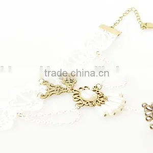 2015 Hot Selling Lace Bracelet&ring Sets Bride Wedding Jewelry Set Wholesale thumbnail-3