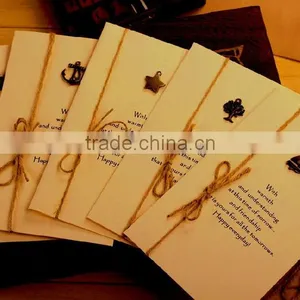 2016 New Arrival Custom Bulk Greeting Cards Thank You Card Cheap Greeting Cards thumbnail-3
