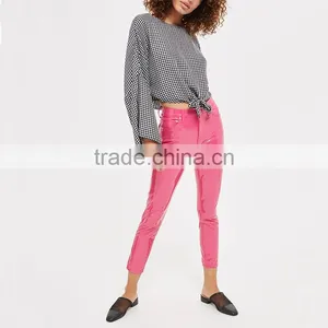 Wholesale Woman Jeans 2017 Latest Jeans Tops Girls Ladies Jeans Top Design thumbnail-3