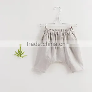 Childrens Boutique Clothing New Style Boys Short Pants Linen Shorts Baby Boy Clothes thumbnail-1